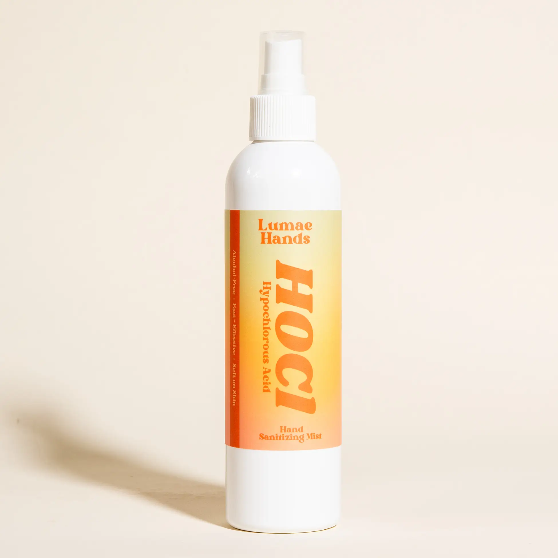 Lumae HOCl Hands Sanitizer Spray - No Sticky Residue - Safe for Sensitive Skin - Natural HOCl Travel Spray  - 8 oz